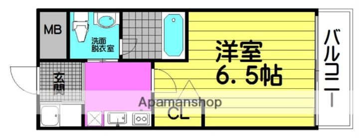 セレニテ梅田北の間取り