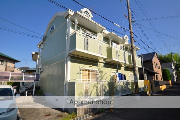 大阪府箕面市小野原東5丁目の賃貸アパートの外観