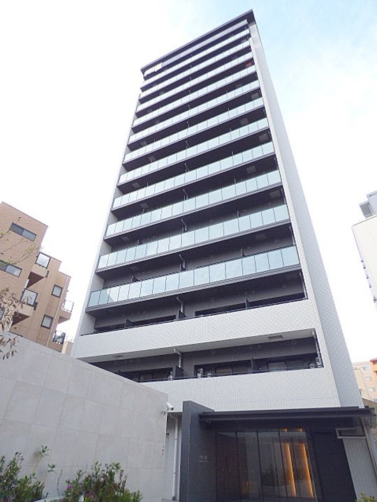 レジュールアッシュ天王寺舟橋の外観