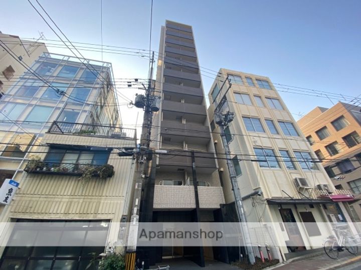 大阪府大阪市中央区南新町2丁目の賃貸マンションの外観