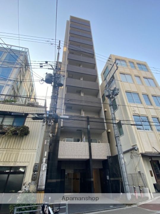 大阪府大阪市中央区南新町2丁目の賃貸マンションの外観