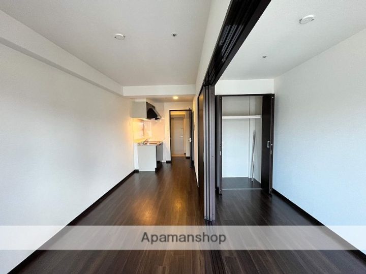 大阪府大阪市中央区博労町1丁目の賃貸マンションの居間