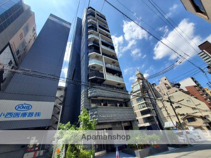 大阪府大阪市中央区釣鐘町2丁目の賃貸マンションの外観