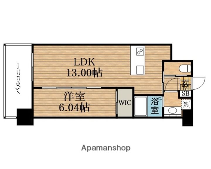 大阪府大阪市北区中崎西4丁目の賃貸マンションの間取り