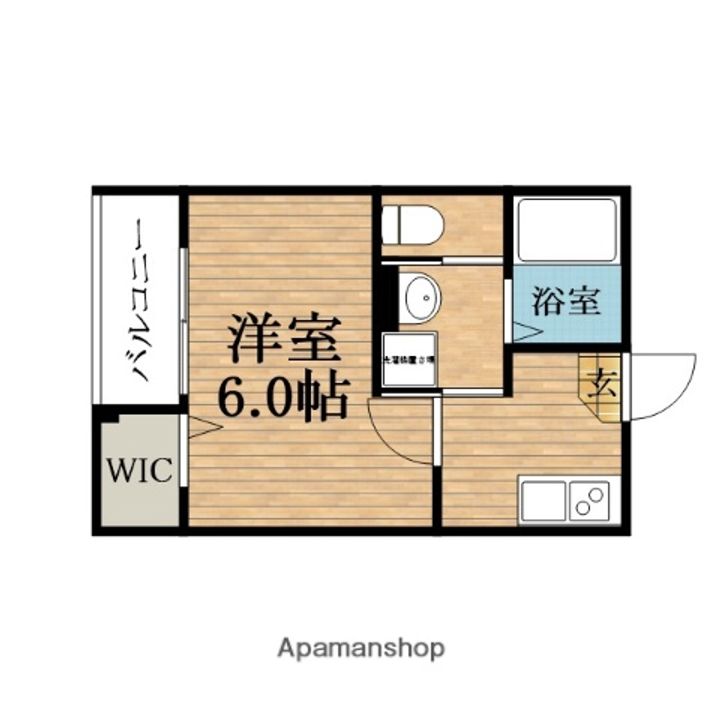 大阪府大阪市城東区諏訪1丁目(アパート)の賃貸物件の間取り