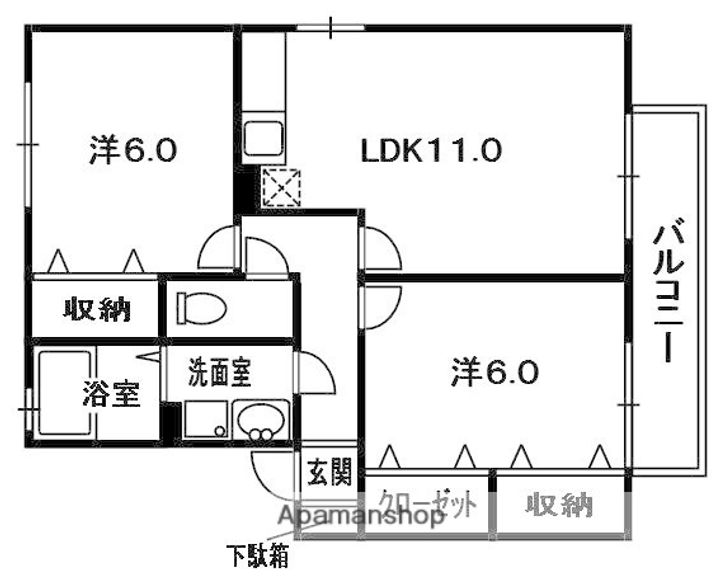 パストラルビレッジの間取り