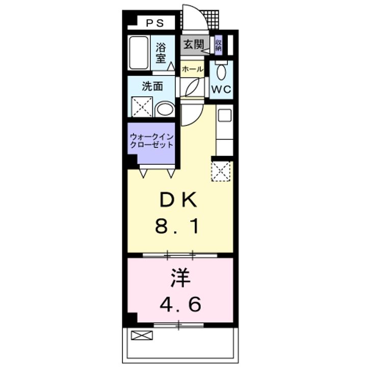 カーサ セレーナの間取り