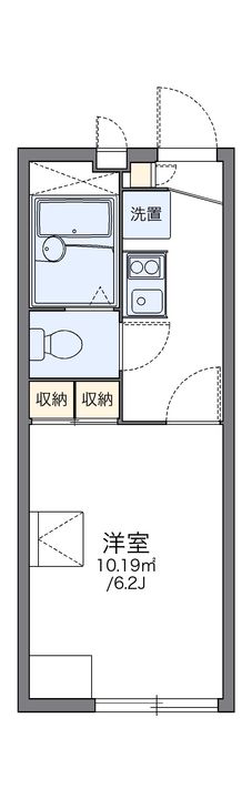 レオパレスヒカリの間取り