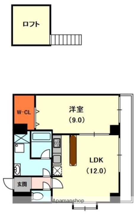 ヴィルフランシュの間取り