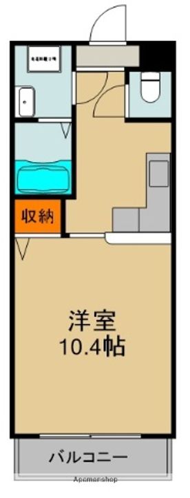 大阪府守口市寺内町1丁目の賃貸マンションの間取り