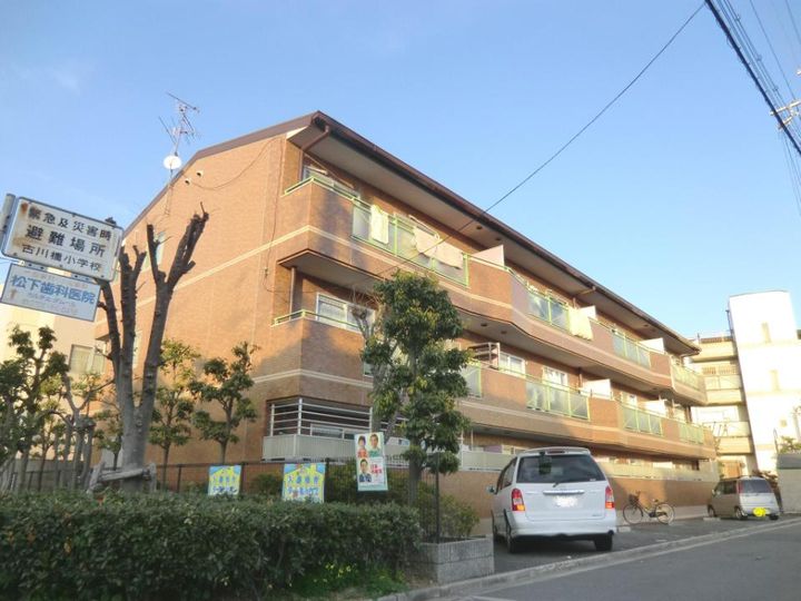 大阪府門真市朝日町の賃貸マンションの外観