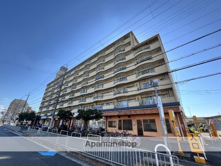 大阪府枚方市渚西2丁目の賃貸マンションの外観