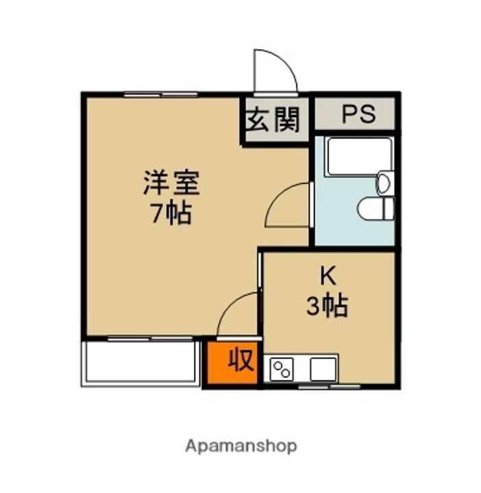 イーストパレス大日の間取り