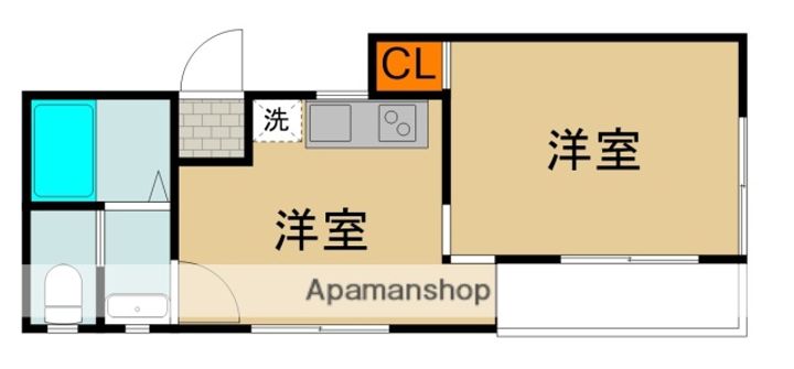 大和マンションの間取り