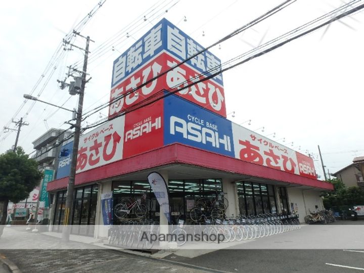 京都府八幡市男山金振の賃貸アパートの周辺