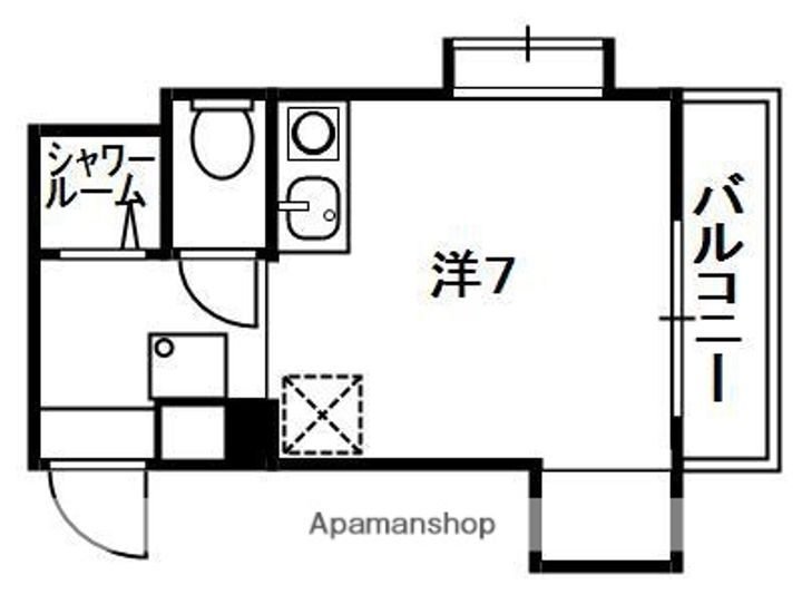 大阪府枚方市宮之阪4丁目の賃貸マンションの間取り
