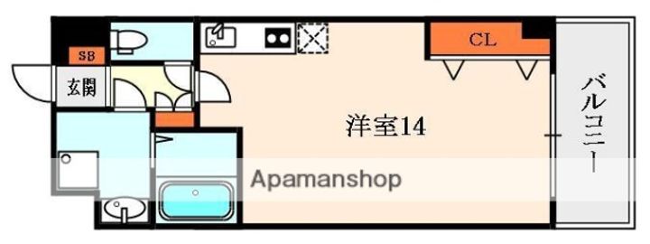 LA・VITAROSA 松栄の間取り