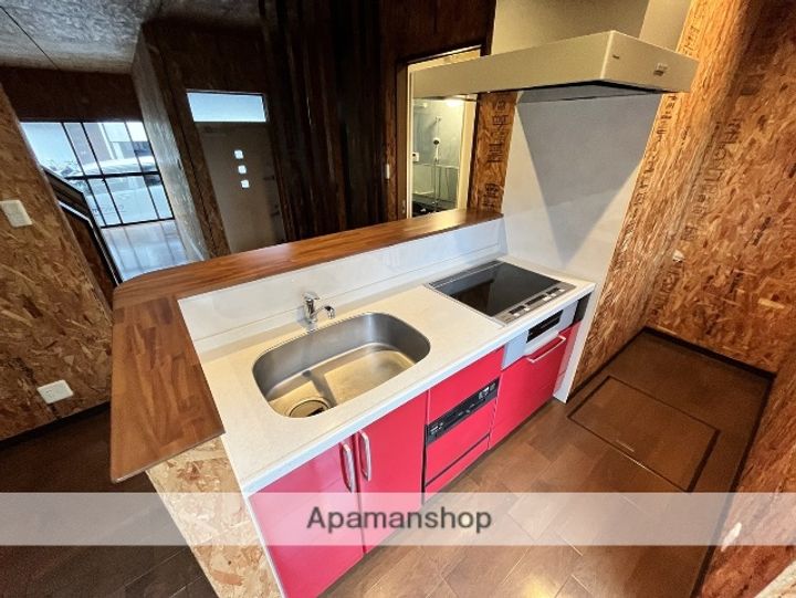 京都府八幡市八幡盛戸(一戸建)の賃貸物件のキッチン