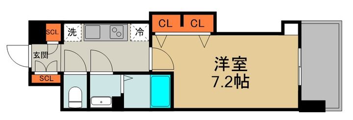 LUXENA KADOMAの間取り