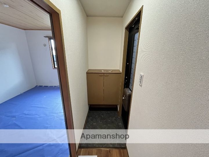 京都府京都市伏見区淀美豆町の賃貸アパートの玄関