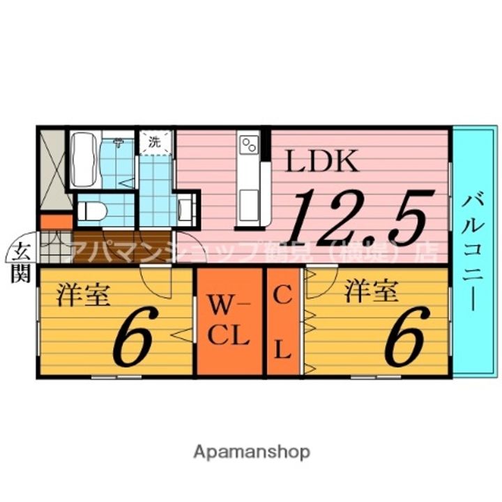 ボヌール 鶴見の間取り