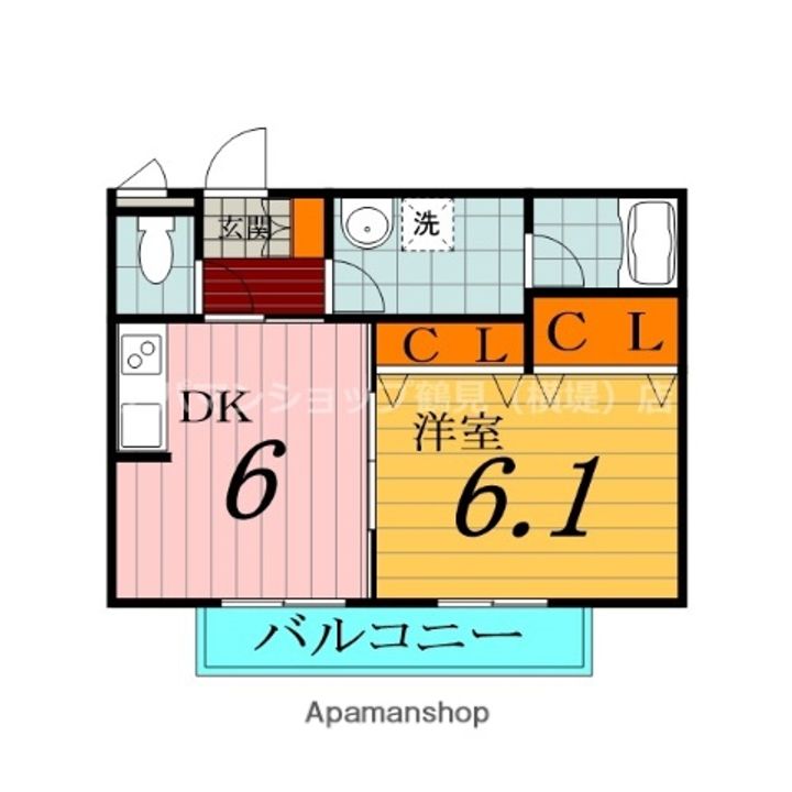 アンスプランドゥールの間取り