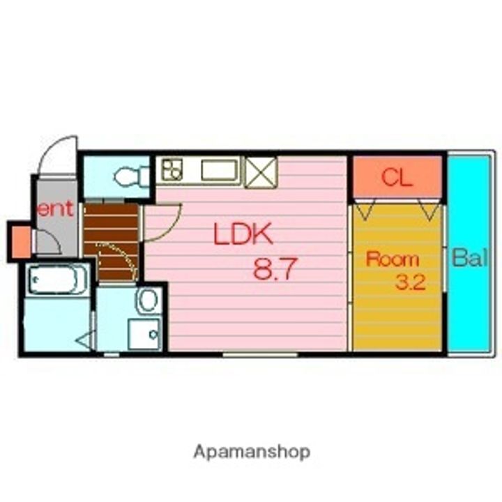 ルレーヴ今津サウスの間取り