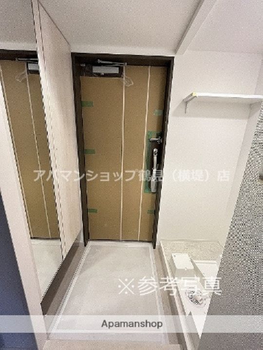 大阪府東大阪市横枕西の賃貸マンションの玄関