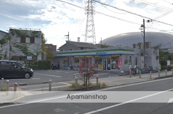 大阪府大東市新田中町の賃貸アパートの周辺