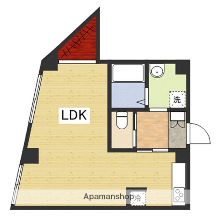みつわマンション301の間取り