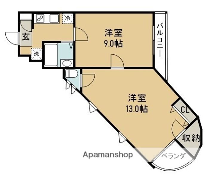 メイプルコムの間取り