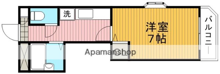サンハイム蛍池第2の間取り
