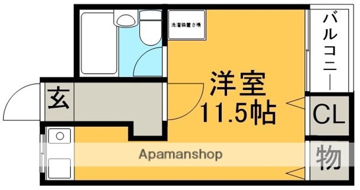 ハイツ青山の間取り