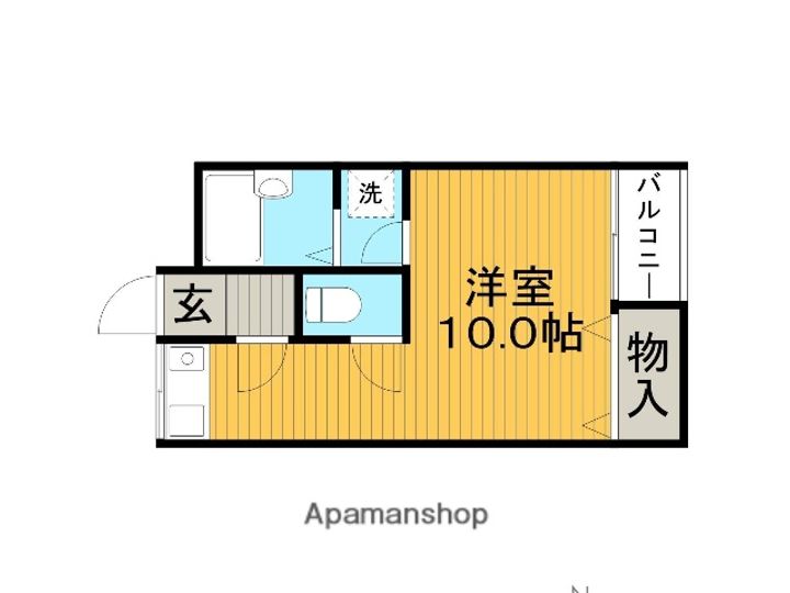 ハイツ青山の間取り