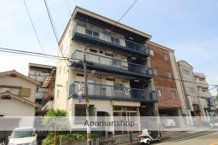 兵庫県川西市花屋敷1丁目の賃貸マンションの外観