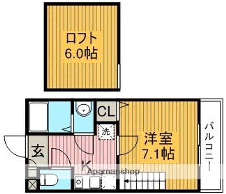 アルファステージAPMの間取り