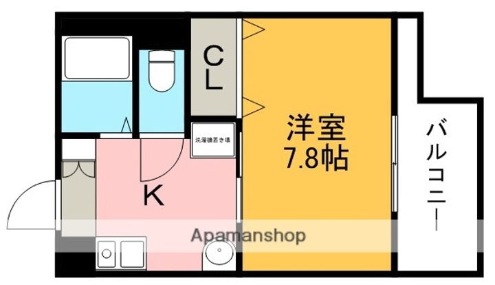 マンションてりはの間取り