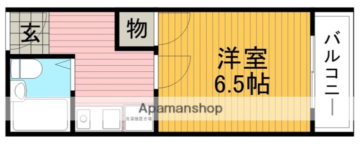 コーポ待兼山の間取り