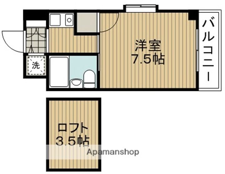 グランリッチ箕面の間取り