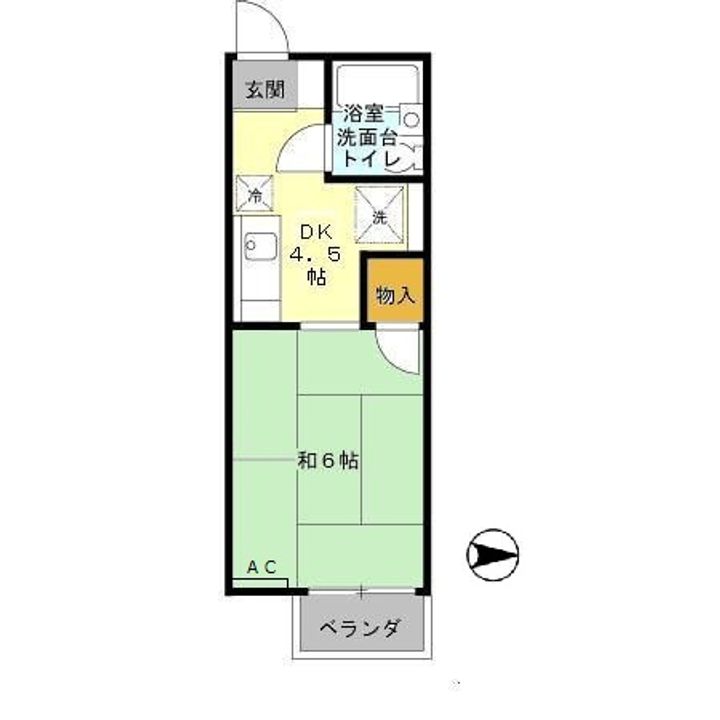 ジュネス阪本の間取り