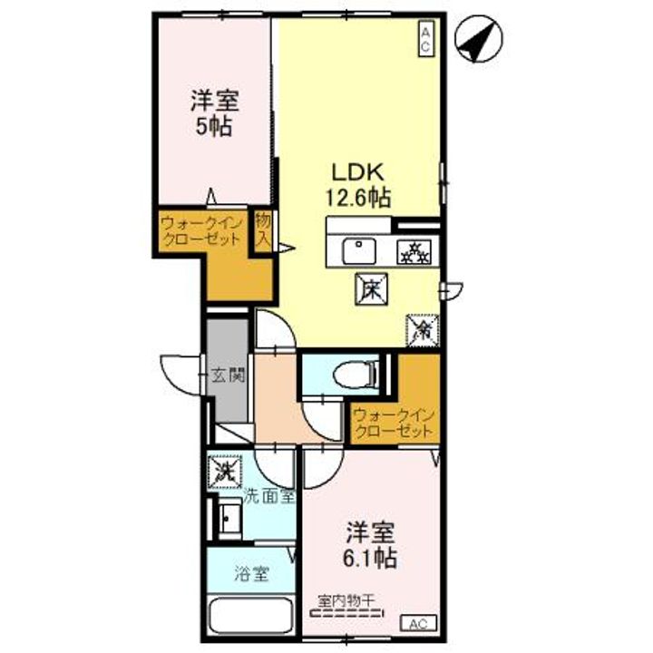 DーRESIDENCE井口堂の間取り