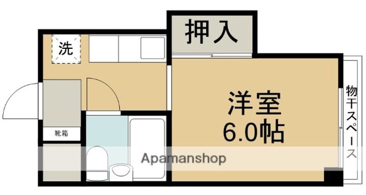 日栄ビル豊中の間取り