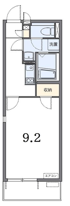 レオネクストアメニティの間取り