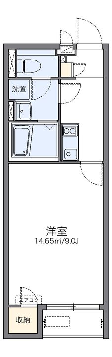 レオネクストふみつきの間取り