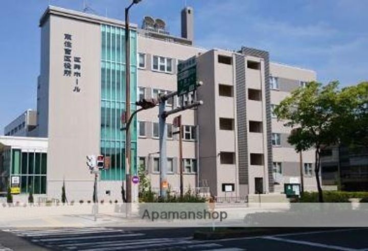 ラウンド東田辺の周辺