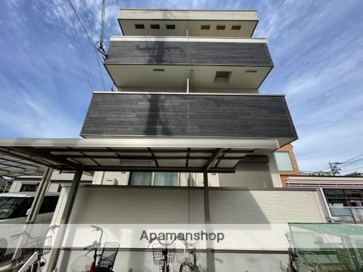 大阪府大阪市住吉区山之内1丁目の賃貸アパートの外観