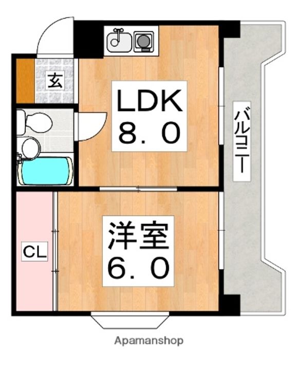 メゾン・ド・ミーネの間取り