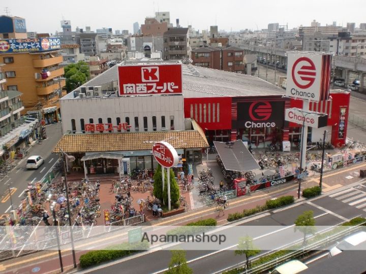 大阪府大阪市住吉区長居東4丁目の賃貸アパートの周辺