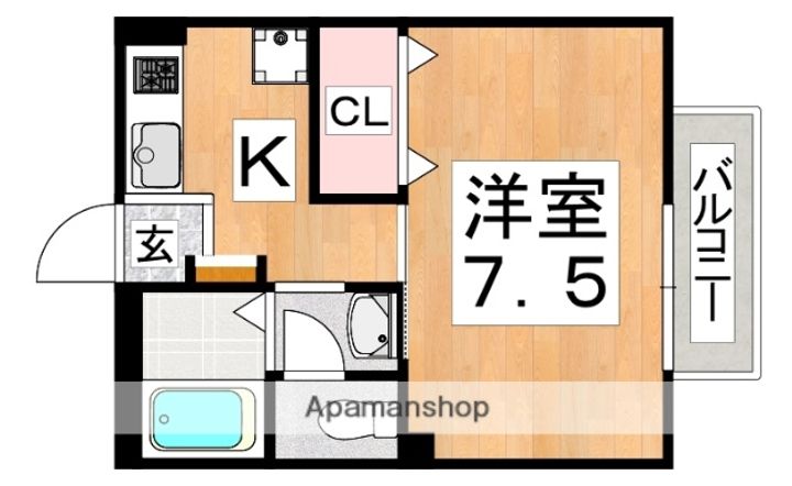 ジュヌ エスプワールの間取り