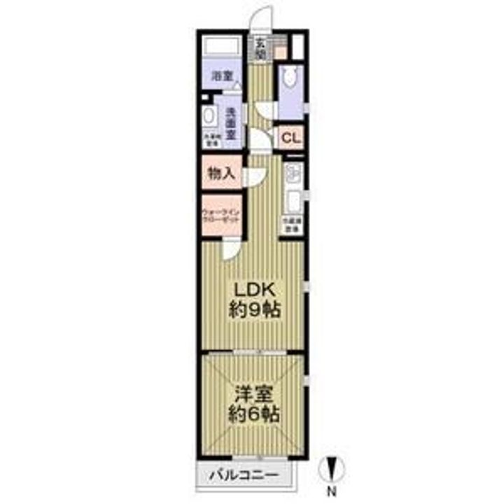 フォレストメゾンエンIIの間取り